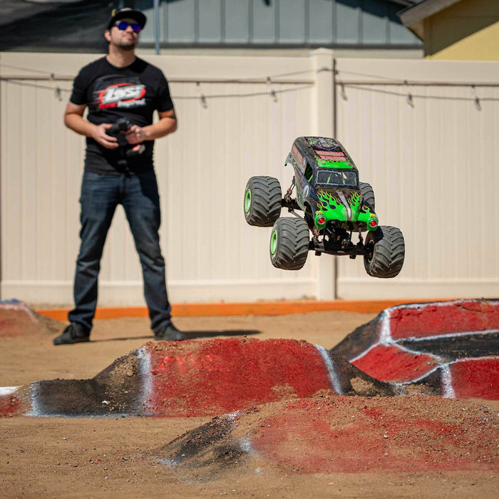 1/8 LMT 2.0 Grave Digger 4X4 Solid Axle Brushless Monster Truck RTR, Green