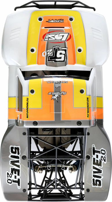 1/5 5IVE-T 2.0 V2 4X4 SCT Gas BND: Gray/Orange/White