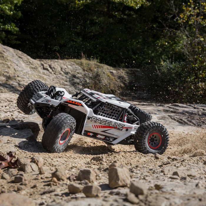 1/6 Super Rock Rey V2 4WD Rock Racer Brushless RTR, White