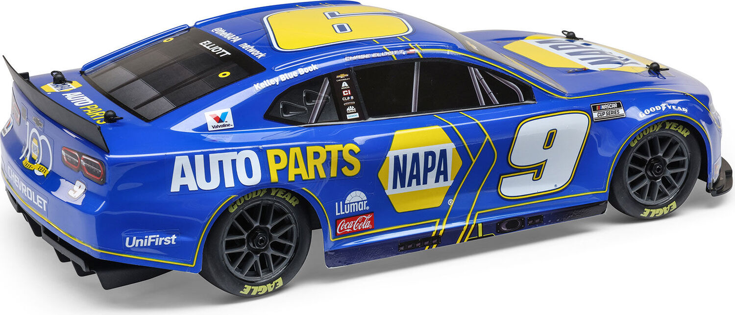1/12 NASCAR RC Race Car Chase Elliott No. 9 NAPA 2025 Chevrolet Camaro ZL1 2S AWD RTR Brushed On-Road (Battery & Charger Included)