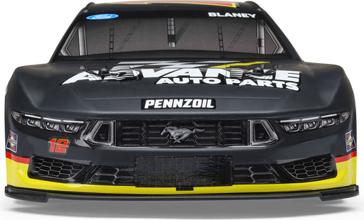1/12 NASCAR RC Race Car Ryan Blaney No. 12 Advance Auto 2025 Ford Mustang 2S AWD RTR Brushed On-Road (Battery & Charger Included)