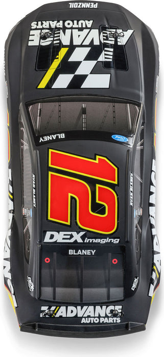 1/12 NASCAR RC Race Car Ryan Blaney No. 12 Advance Auto 2025 Ford Mustang 2S AWD RTR Brushed On-Road (Battery & Charger Included)