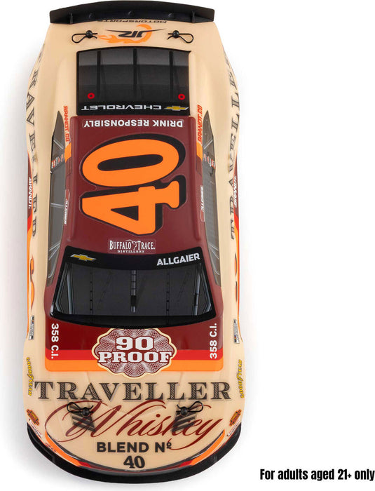 1/12 NASCAR RC Race Car Justin Allgaier No. 40 2026 Traveller Whiskey Chevrolet ZL1 2S AWD RTR Brushed On-Road (Battery & Charger Included)