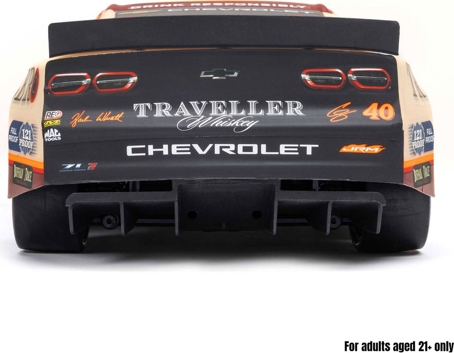 1/12 NASCAR RC Race Car Justin Allgaier No. 40 2026 Traveller Whiskey Chevrolet ZL1 2S AWD RTR Brushed On-Road (Battery & Charger Included)