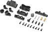 Bulkhead, Pin Mounts, Steering Rack, Servo Saver: Micro-B