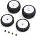 Tires & Wheels Mounted, White: Micro-B