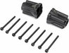 Rear Axle Mount Set, 0 deg: Mini LMT