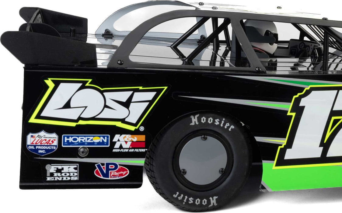 1/10 22S 2WD Dirt Oval Late Model RTR, Green