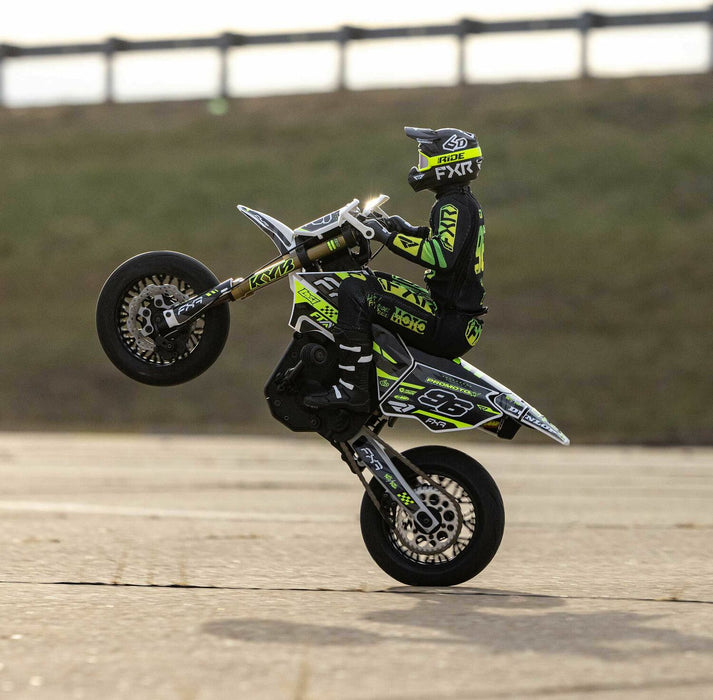 1/4 Promoto-SM FXR Supermoto Motorcycle RTR Basic, White