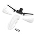 Fender, Handguards & Handle Bars, White: PM-SM/MX