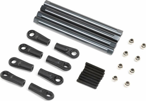 Upper 4-Link Bar Set, 15" Wheelbase (4): LMT Mega