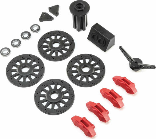 Brake and Spare Tire Accessory Set: Super Baja Rey