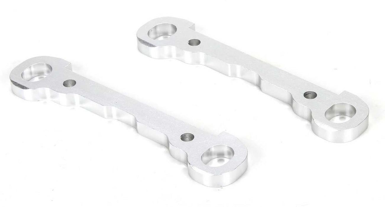 Front Hinge Pin Braces, Aluminum, Silver (2): MTXL