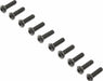 Button Head Screws, Steel, Black Oxide, M4 x 14mm (10)