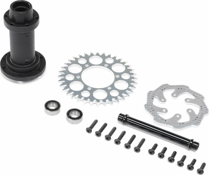 Complete Rear Hub Assembly: Promoto-MX