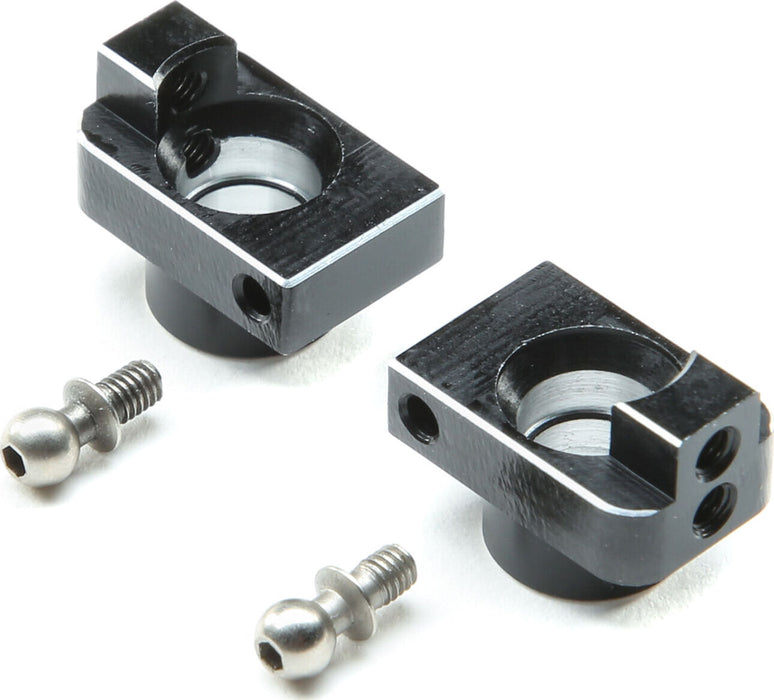 Hub Set Rear, Aluminum: Mini-T 2.0, Mini-B