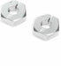 Clamping Front Wheel Hexes, Aluminum: 22S