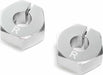 Clamping Rear Wheel Hexes, Aluminum: 22S