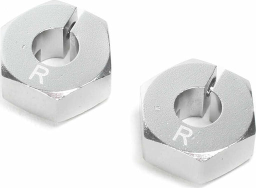 Clamping Rear Wheel Hexes, Aluminum: 22S
