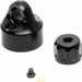 Shock Cap Set, Aluminum, Black: Promoto-MX