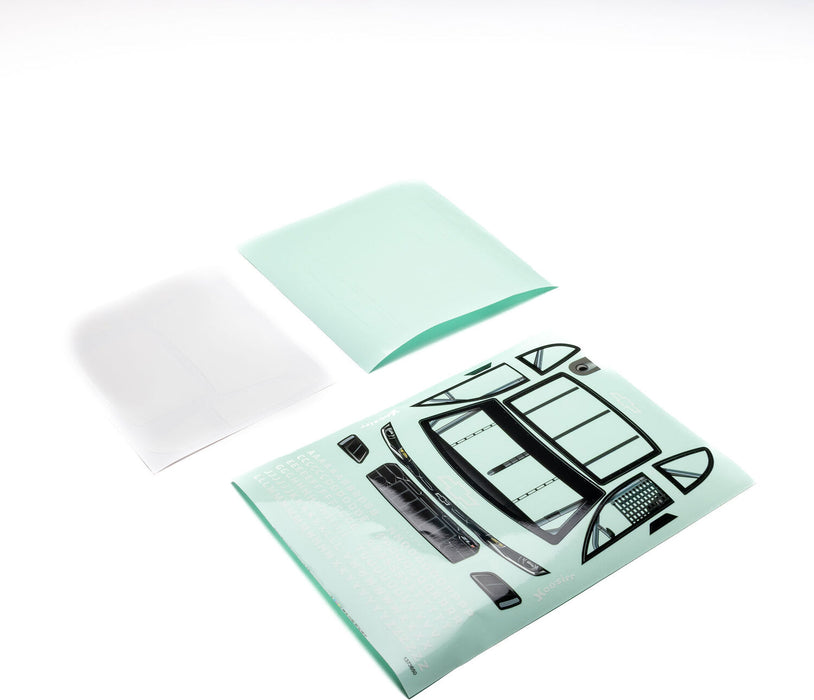 Chevy, Asphalt Late Model Body, Clear: GROM Asphalt Late Model