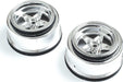 Rear Wheel, Chrome (2): 22S Drag