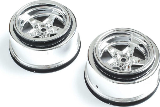 Rear Wheel, Chrome (2): 22S Drag