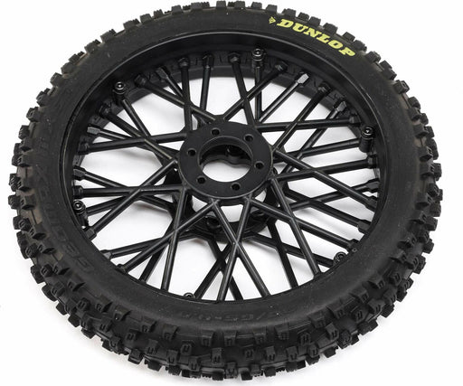 Dunlop MX53 Front Tire Mounted, Black: Promoto-MX