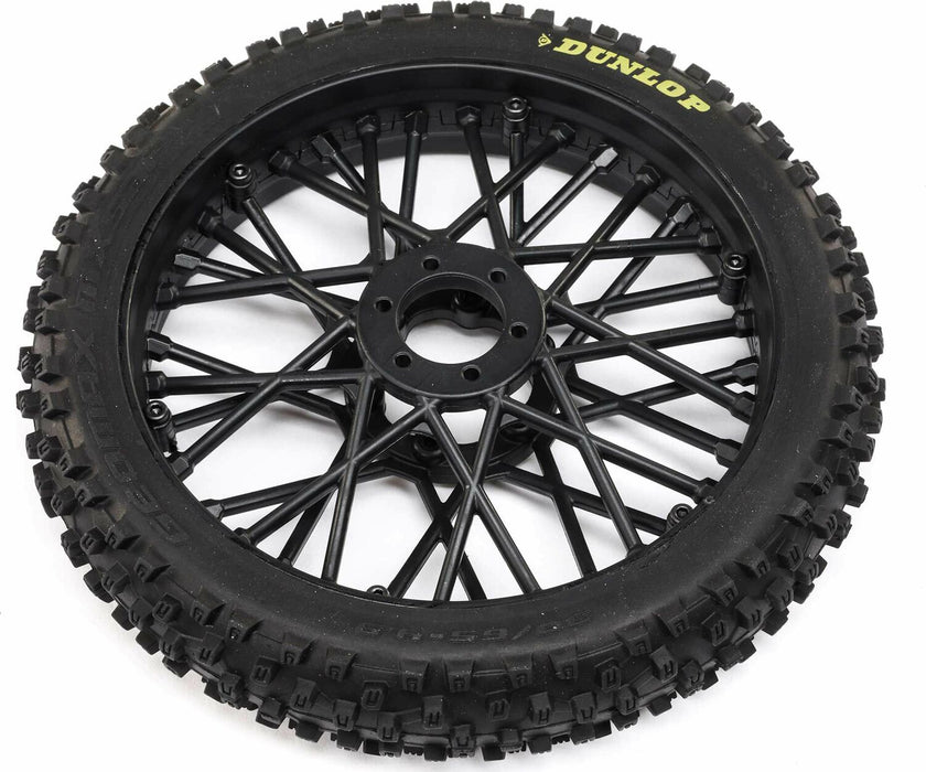 Dunlop MX53 Front Tire Mounted, Black: Promoto-MX