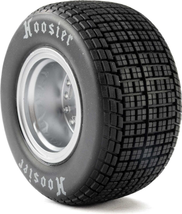 Hoosier Tires, Medium, Mounted, Satin Aluminum, Left/Right (2): 22S DLM