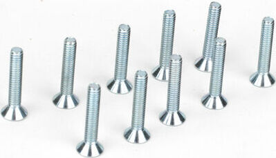 Flat Head Screws, 5-40 x 3/4" (10)