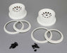 Wheel & Beadlock Set, White (2): 5T