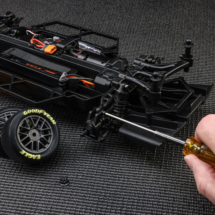 1/12 NASCAR RC Racecar RCR No. 3 GM Goodwrench Chevrolet ZL1 2S AWD RTR Brushed On-Road (Battery & Charger Included), Black