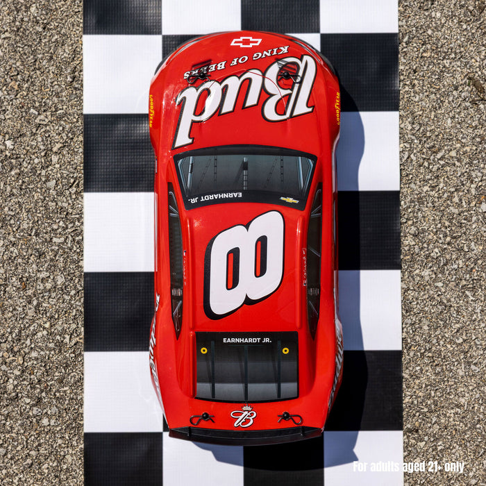 1/12 NASCAR RC Racecar Dale Earnhardt Jr. No. 8 Budweiser Chevrolet ZL1 2S AWD RTR Brushed On-Road (Battery & Charger Included), Red