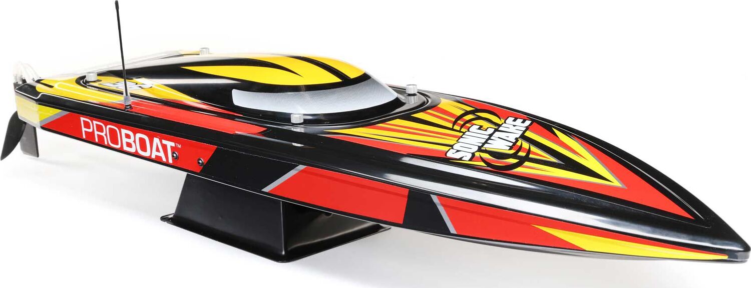 Sonicwake V2 36" Self-Righting Brushless Deep-V RTR, Black