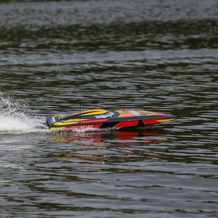 Sonicwake V2 36" Self-Righting Brushless Deep-V RTR, Black