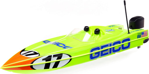 Miss GEICO 17" Power Boat Racer Self-Righting Deep-V RTR