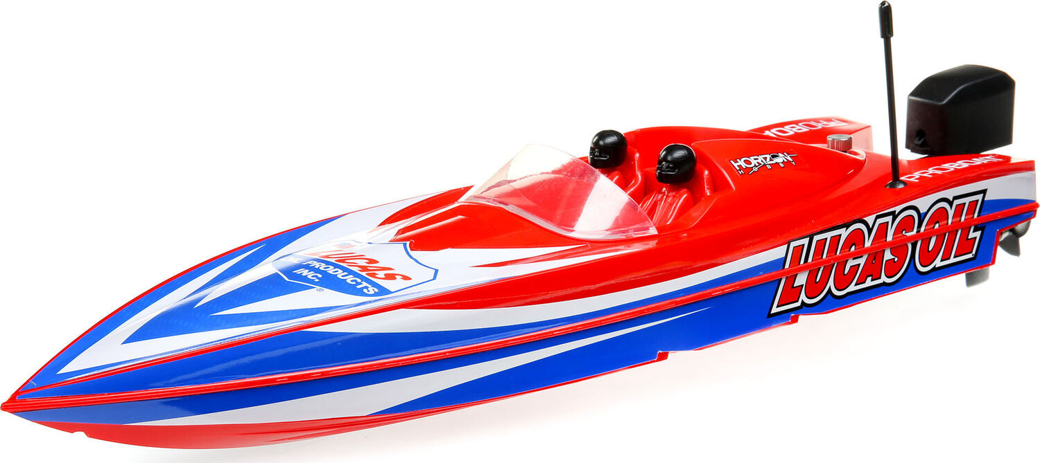 Lucas Oil 17" Power Boat Racer Self-Righting Deep-V RTR