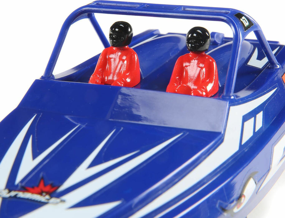 Sprintjet 9" Self-Righting Deep-V Jet Boat Brushed RTR, Blue