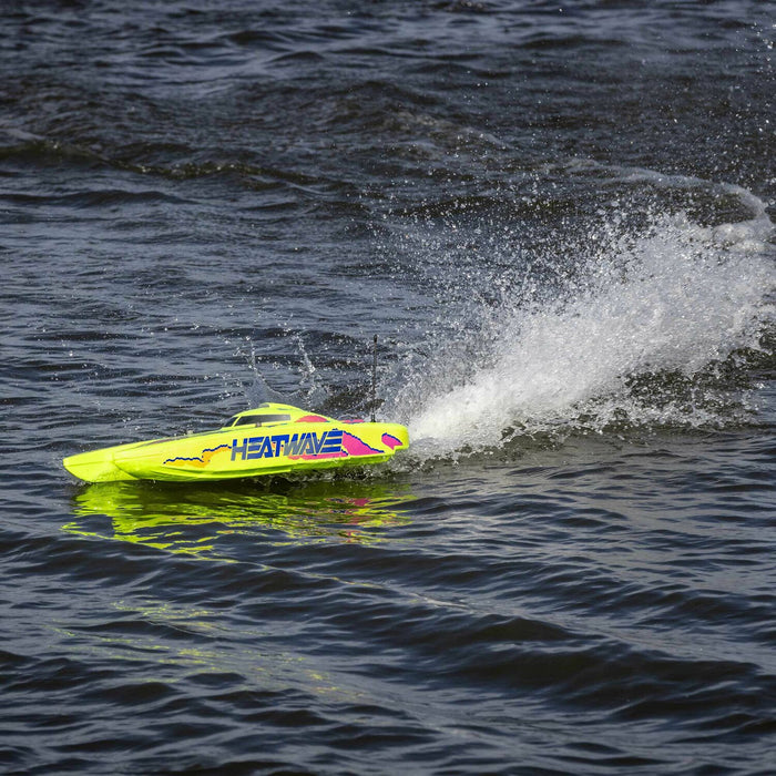 Blackjack 24" V2 Catamaran RC Boat Brushless: RTR, Heat Wave Visual