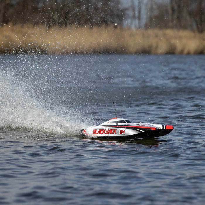 Blackjack 24" V2 RC Catamaran Boat Brushless: RTR, Vegas Offshore