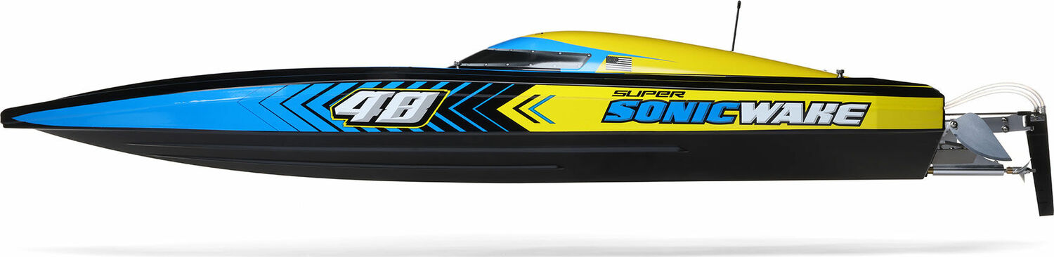 Super Sonicwake 48" 8S Self-Righting Brushless Deep-V RTR