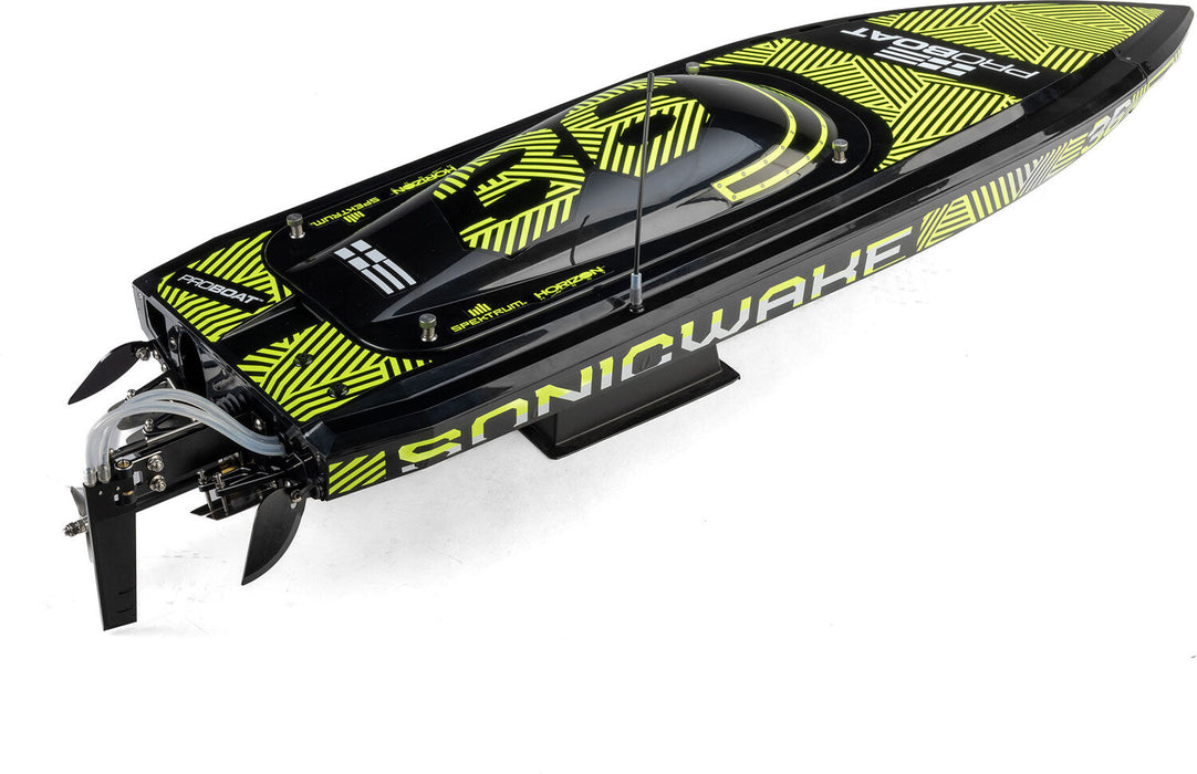 Sonicwake 36" V3 Self-Righting V-Hull Boat RTR, Black