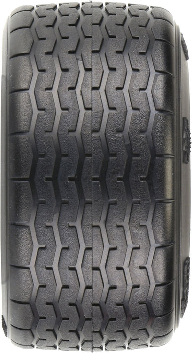 1/10 PROTOform VTA Rear 31mm VTA Tires Mounted 12mm Black Wheels (2)