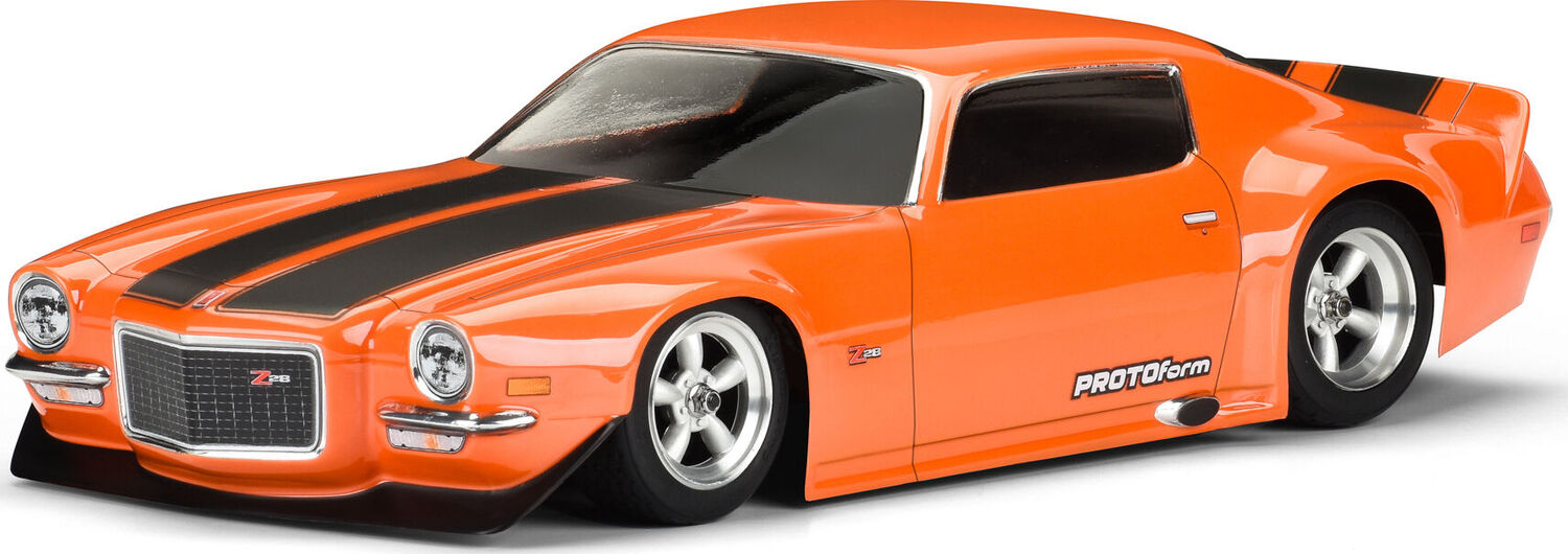 1/10 1971 Chevrolet Camaro Z28 Clear Body: Vintage Trans-Am