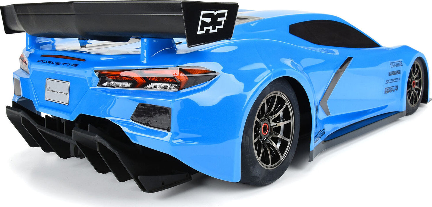 1/7 Chevrolet Corvette C8 Painted Body (Rapid Blue): Felony