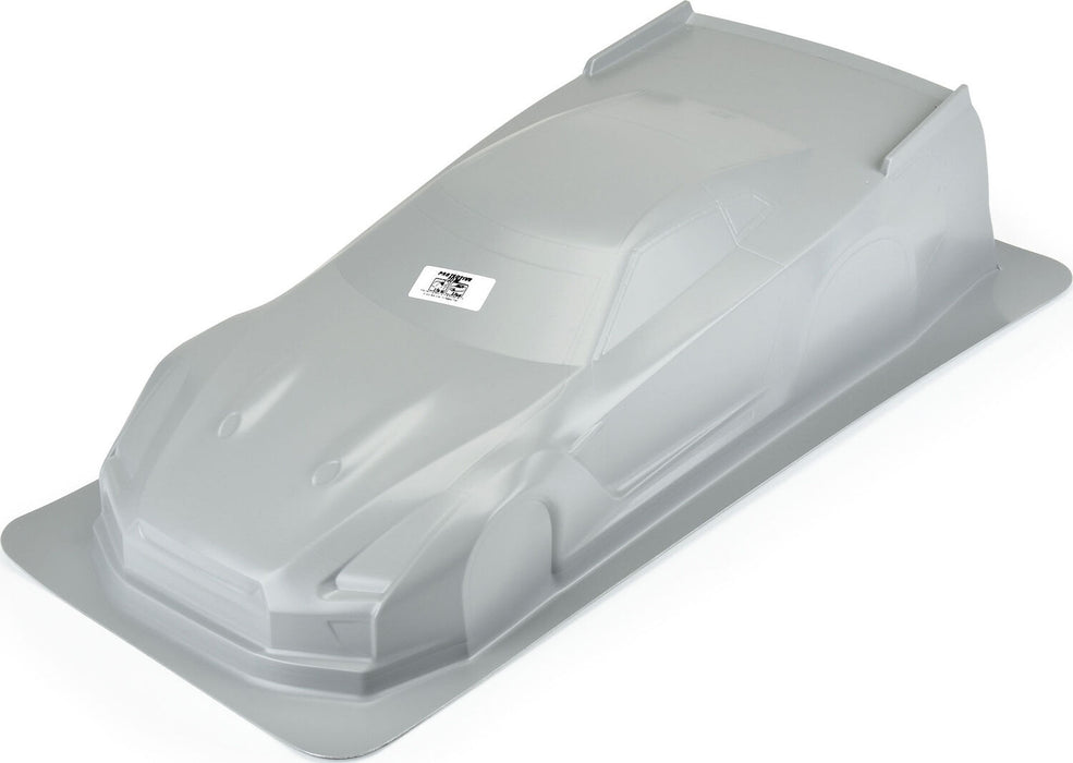 1/10 Nissan GT-R R35 Pro Mod Tough-Color Gray Body: Drag Car