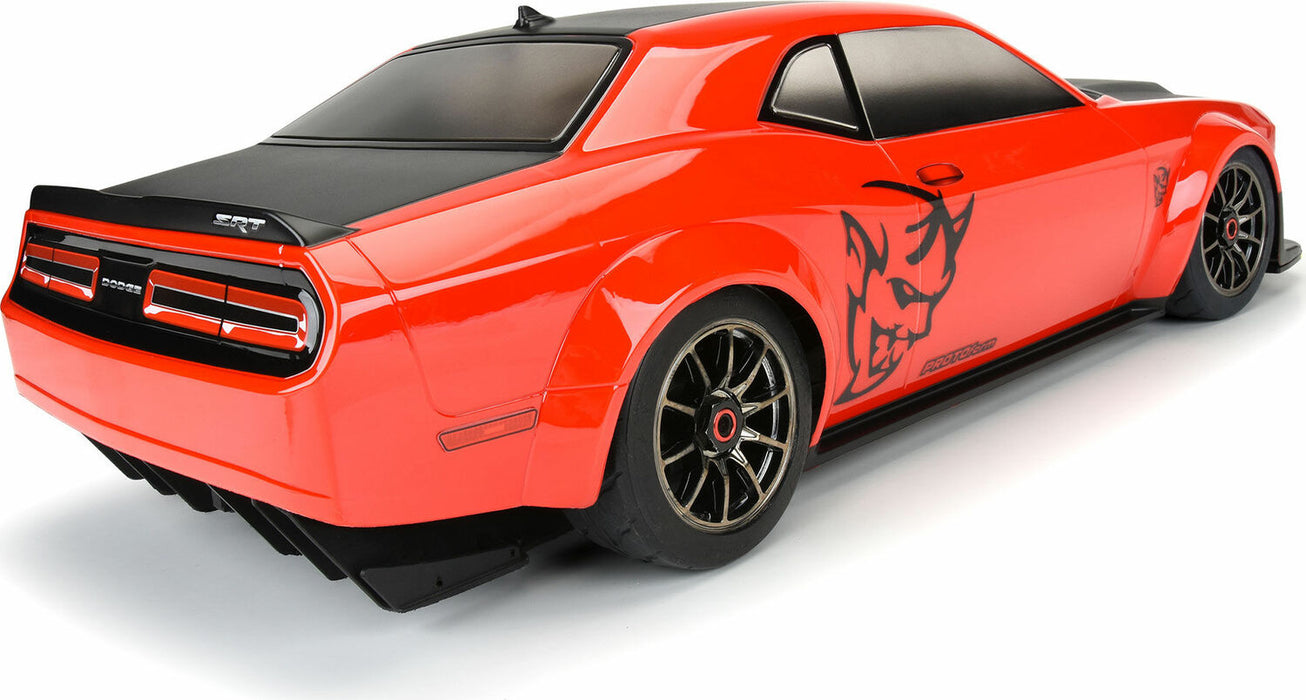 1/7 Dodge Challenger SRT Demon Clear Body: ARRMA Infraction 6S
