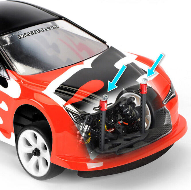 Crosshair Magnetic Body Mounting Kit for most On-Road RC Bodies