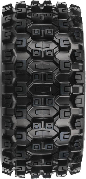1/5 Badlands MX43 Pro-Loc F/R X-MAXX MTD 24mm Blk/Gry Impulse (2)